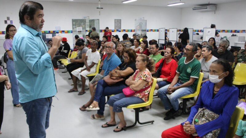 Orientações coletivas informam usuários do Cras sobre diferentes programas socioassistenciais