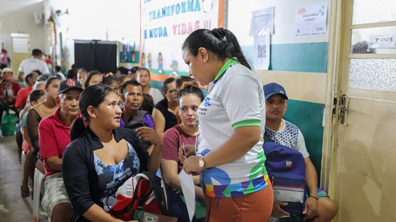 Prefeitura de Manaus participa de ação para beneficiar moradores do Colônia Antônio Aleixo