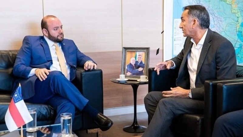 Fausto Santos Jr se reúne com Ministro Waldez Goes para tratar sobre estiagem no AM