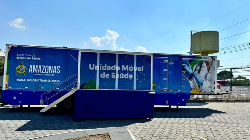 Carreta da Saúde, do Governo do Amazonas, retoma atendimentos em Manaus