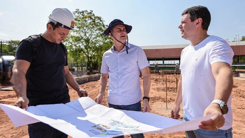 Prefeito David Almeida vistoria construção e revitalização de UBSs nas zonas Oeste, Leste e Sul de Manaus