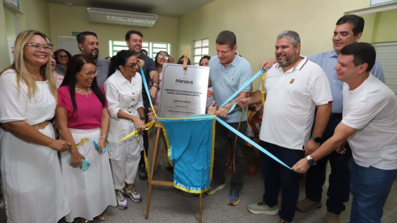 Prefeitura de Manaus reforça rede de assistência à população com mais duas Unidades de Saúde da Família