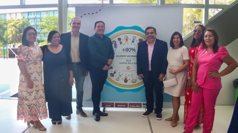 Mais de 80 de escolas da Prefeitura de Manaus recebem selo do projeto ‘Juntos pela Vida’