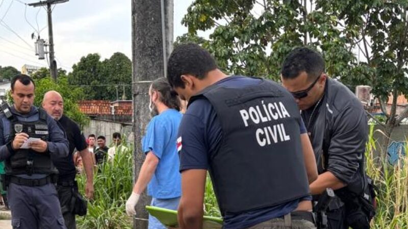 Corpo com sinais de tortura é encontrado em matagal na Cidade Nova; veja