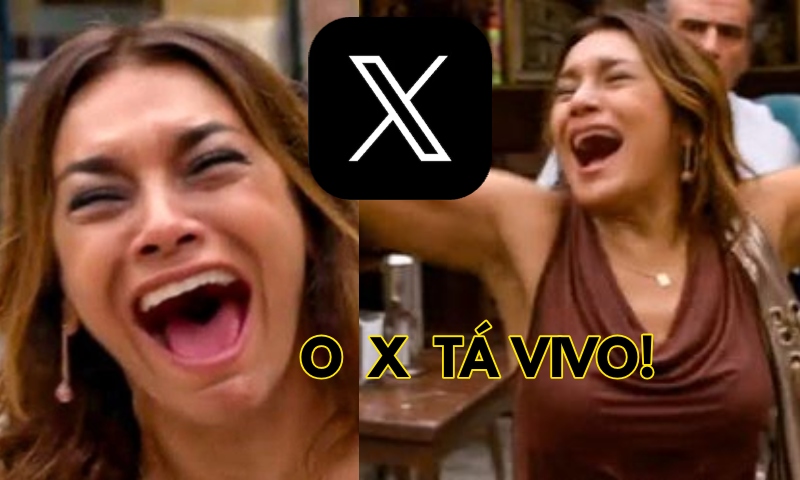 A gente que pediu! X volta a funcionar no Brasil nesta quarta-feira (9)