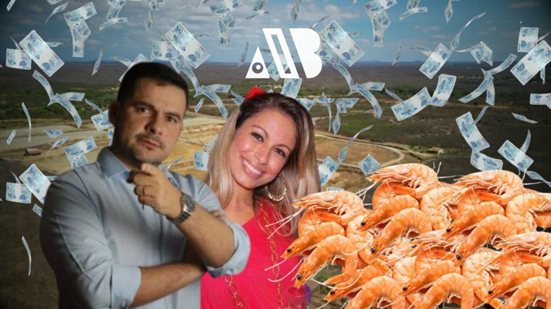 Sócia de Alberto Neto recebeu auxílio no ano de criação da empresa de camarão