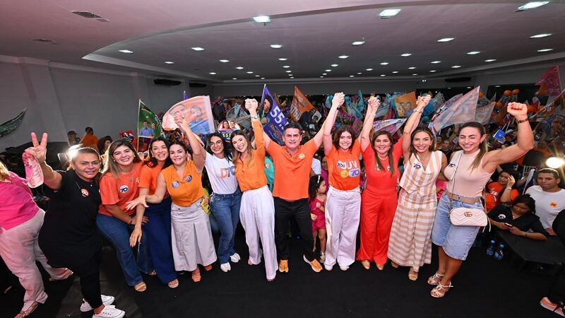 Elas com David Almeida’: prefeito associa avanços de Manaus à dedicação das mulheres