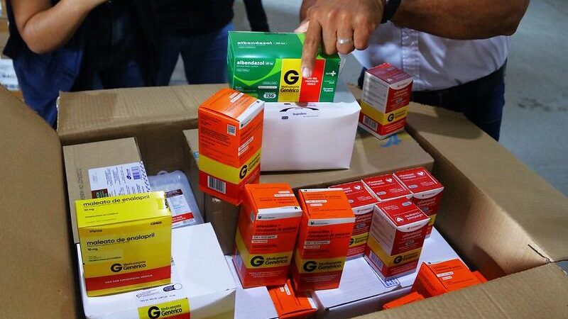 Governo do Amazonas recebe medicamentos e insumos do Ministério da Saúde, em apoio ao Plano de Contingência para Estiagem
