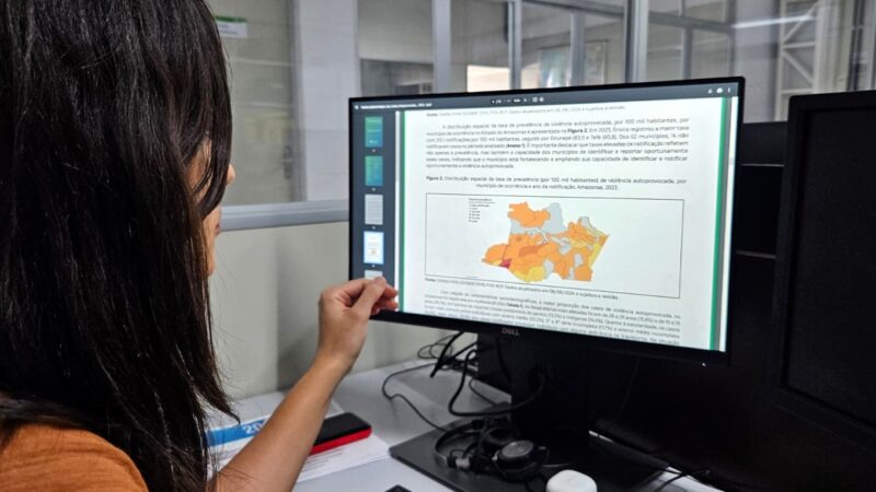 Vigilância em Saúde divulga boletim epidemiológico sobre violência autoprovocada no Amazonas
