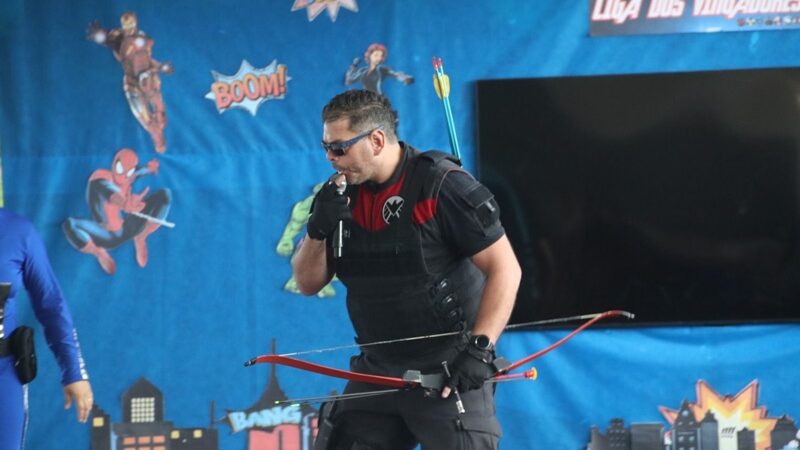 Prefeitura de Manaus realiza o evento ‘Liga dos Vingadores’ para comemorar o Dia das Crianças no Cime Lúcia Almeida