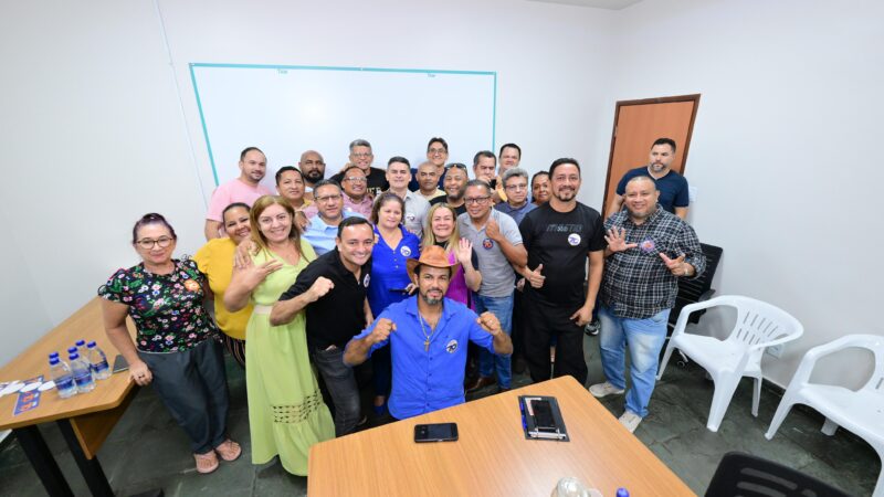 Candidatos a vereador do Partido Mobiliza declaram apoio ao prefeito David Almeida
