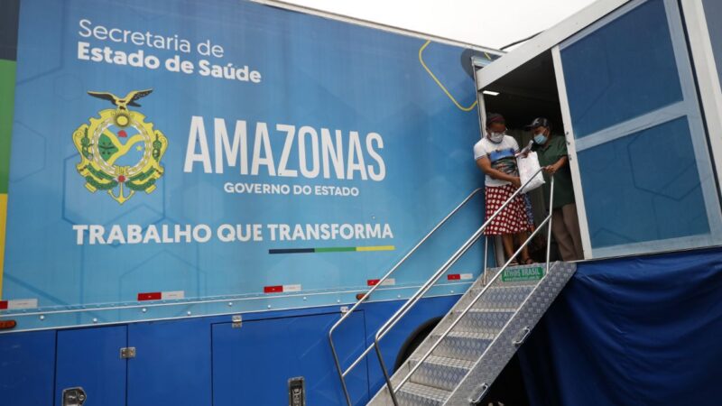 Moradores da zona norte são beneficiados com chegada da Carreta da Saúde
