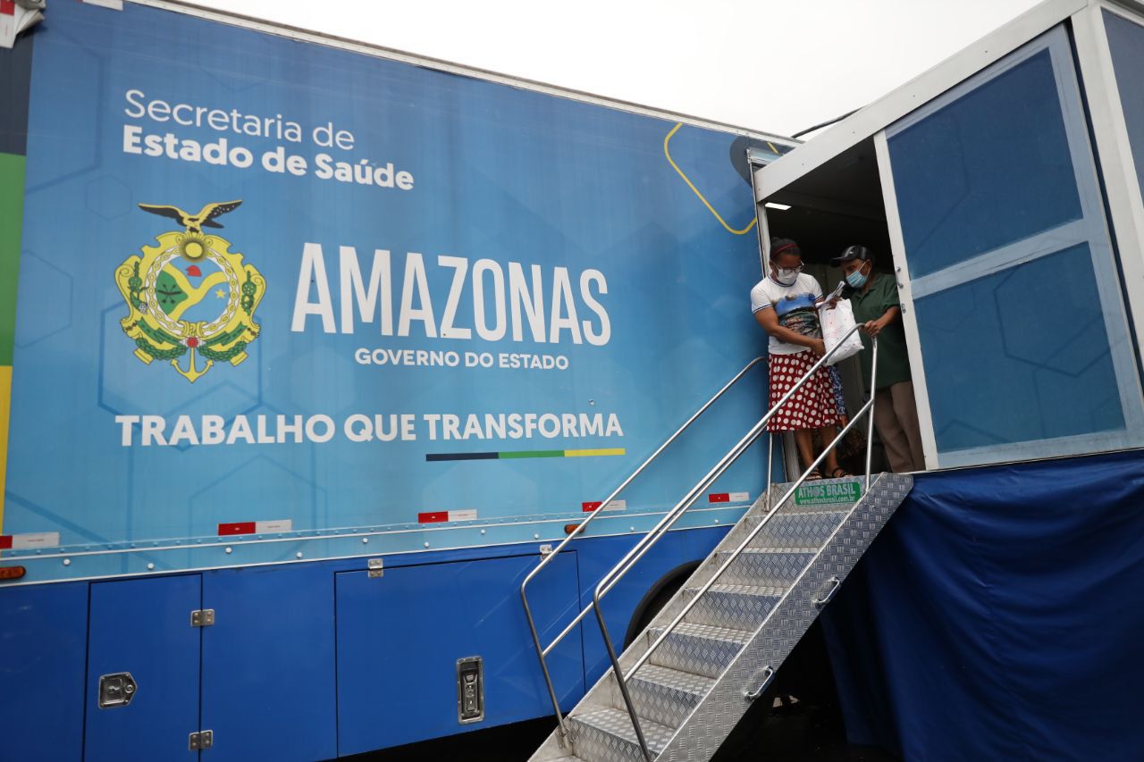 Moradores da zona norte são beneficiados com chegada da Carreta da Saúde