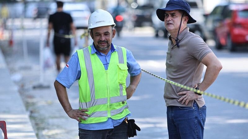 ‘Qualidade de vida’, diz prefeito David Almeida sobre revitalização das avenidas Beira-Mar e Beira-Rio, no Coroado