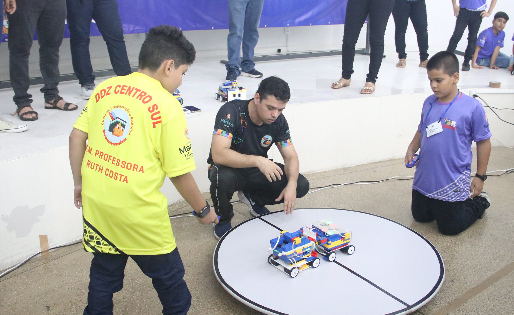 PREFEITURA- Prefeitura de Manaus realiza seletiva do Robô Sumô Classificatória para a 6ª Expocreati da Semed