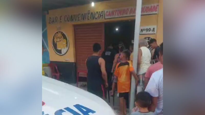 CRIME-Policial militar é morto a tiros em bar na Grande Belém