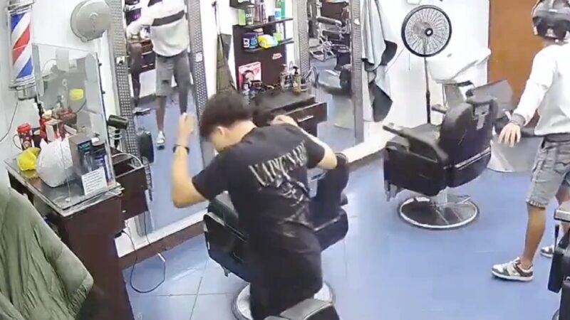 Bandidagem sem limites: veja momento em que jovem barbeiro é assassinado ao reagir a assalto