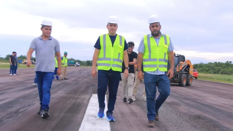 “Com uma infraestrutura adequada, podemos impulsionar o turismo e fortalecer a economia”, destaca Mateus Assayag sobre obras no Aeroporto de Parintins