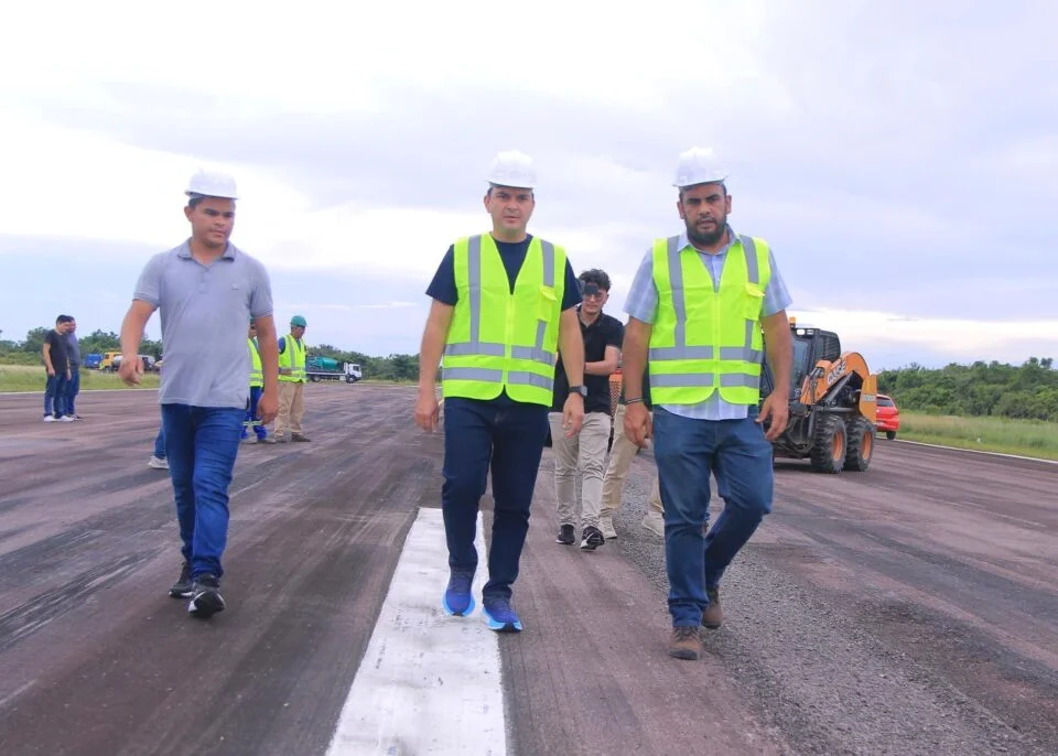 “Com uma infraestrutura adequada, podemos impulsionar o turismo e fortalecer a economia”, destaca Mateus Assayag sobre obras no Aeroporto de Parintins