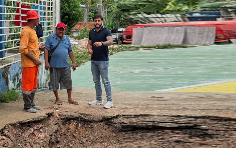 Prefeitura atende demanda da comunidade Santa Luzia após alerta do vereador João Paulo Janjão
