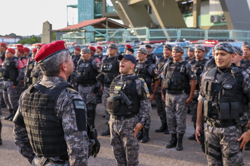 Carnaval na Floresta: Polícia Militar do Amazonas reforça policiamento ostensivo e preventivo em Manaus