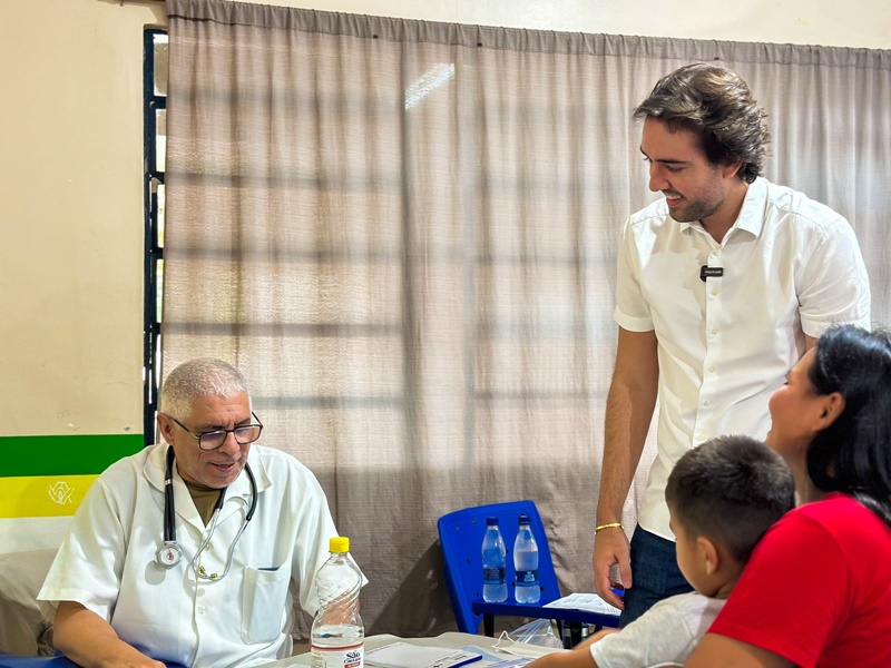 Deputado Thiago Abrahim realiza ação social em São Sebastião do Uatumã com mais de 1 mil atendimentos