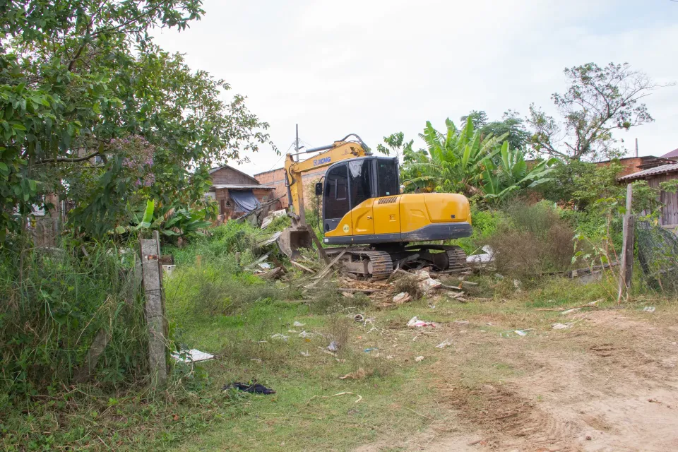 Loteamento Benjamin tem ocupações irregulares demolidas em ação da Susp