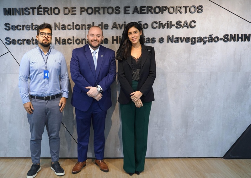 Deputado Fausto Jr. se reúne com diretora da Secretaria Nacional de Aviação Civil para tratar dos aeroportos do interior do Amazonas