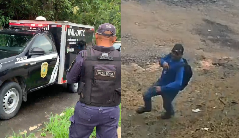 Polícia diz que j0vem pode ter sido m0rt0 por se envolver com mulher de traficant3 de Manaus