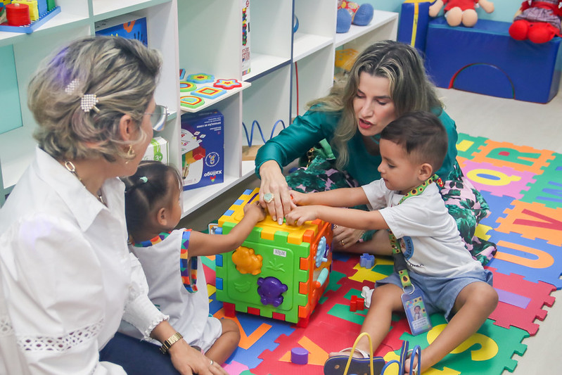 Prefeitura de Manaus inaugura sala de recurso na creche Maria Aparecida Silva Dantas