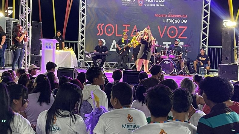 Alunos da Prefeitura de Manaus interpretam Chico da Silva na 2ª edição do ‘Solta a Voz Parente’
