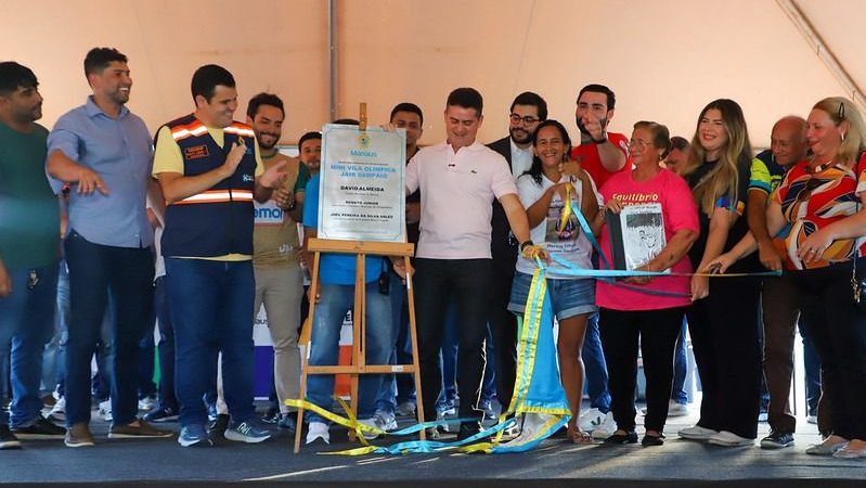Prefeito David Almeida entrega minivila olímpica Jair Sampaio e passa a oferecer uma das estruturas esportivas mais completas da rede municipal de Manaus
