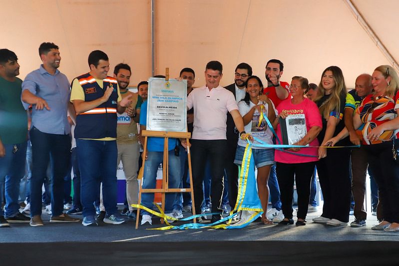 Prefeito David Almeida entrega minivila olímpica Jair Sampaio e passa a oferecer uma das estruturas esportivas mais completas da rede municipal de Manaus