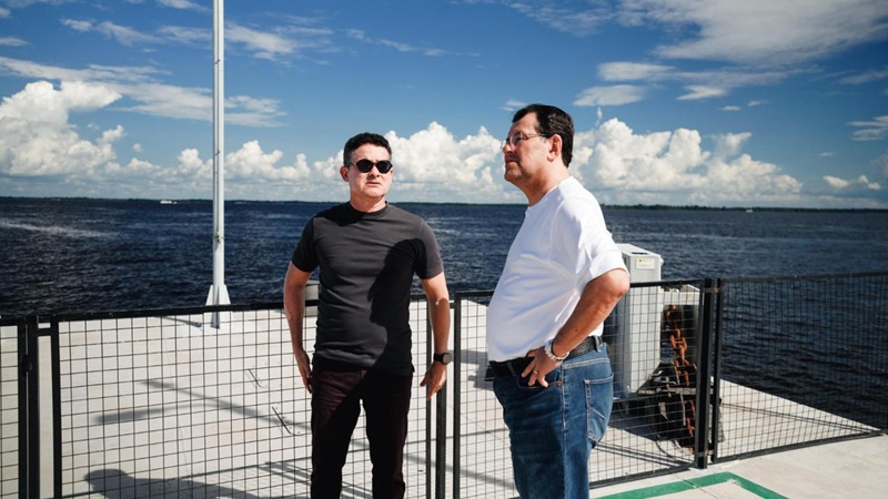 Prefeito David Almeida anuncia construção do novo porto da Manaus Moderna com apoio do governo federal