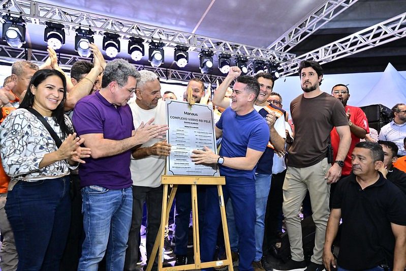 Prefeito David Almeida entrega Complexo Viário Rei Pelé, um marco para cidade de Manaus