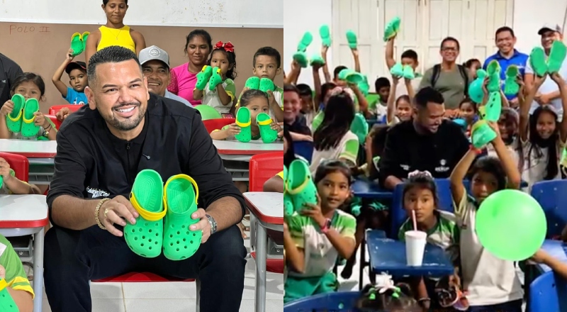 “Cumprimos o que prometemos”: Prefeito de Beruri faz história ao entregar ‘Crocs’ para alunos da comunidade Paricatuba