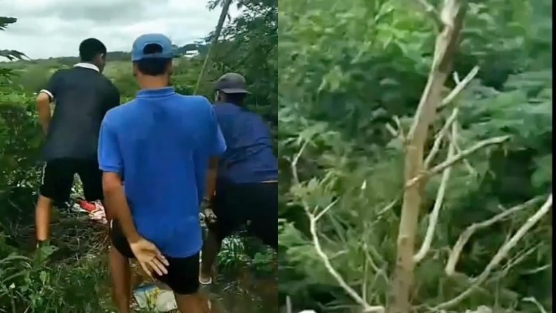 “É assim que a facção trata as novinhas”: vídeo mostra o desespero de jovem ao ser capturada por criminosos