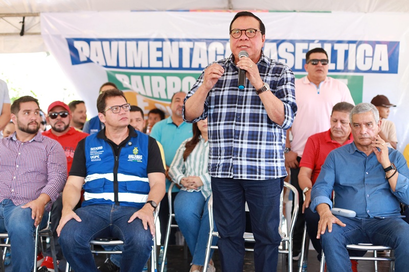 Prefeitura de Coari e Governo do Amazonas lançam obras de pavimentação nos bairros Liberdade e Chagas Aguiar