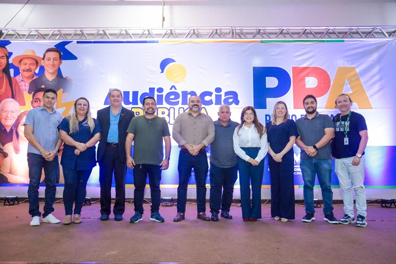 Prefeitura de Coari realiza audiência pública do PPA 2026-2029 com participação da sociedade