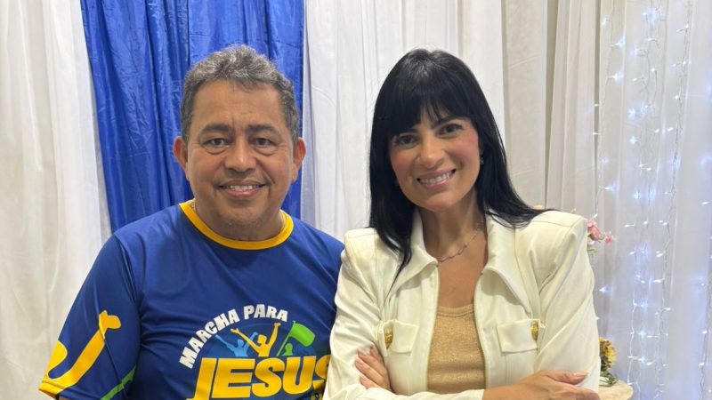 O Pastor Valdiberto Rocha, representando a OMEAM (Ordem dos Ministros Evangélicos do Amazonas), está presente no município de Tabatinga-AM participando da 5ª Marcha para Jesus, que este ano traz o poderoso tema:✨ “Jesus está voltando!”