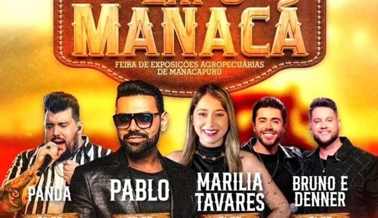 Manacapuru em Festa! Prefeitura finaliza preparativos para ExpoManacá que trará Pablo, Marília Tavares e mais