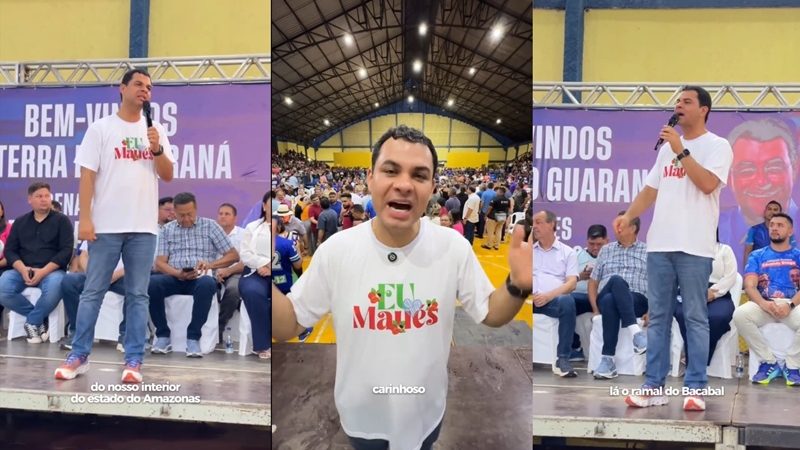 Saullo Vianna esteve em Maués a convite da Prefeita Marcelly Veras e irá destinar 5 Milhões para a pavimentação do Ramal do Bacabal