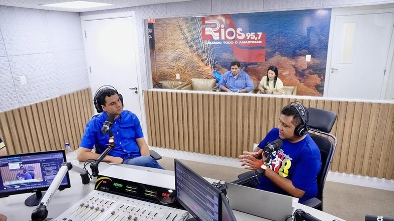 O Deputado Saullo Vianna foi entrevistado na Rádio Rios FM, no programa Esporte Rios e falou sobre o   Nacional Futebol Clube!