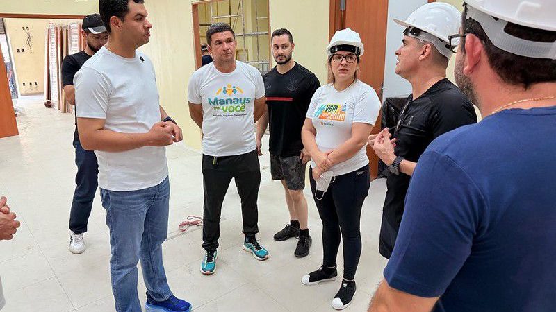 Saullo Vianna faz visita às obras do Centro Pop e da Casa de Passagem