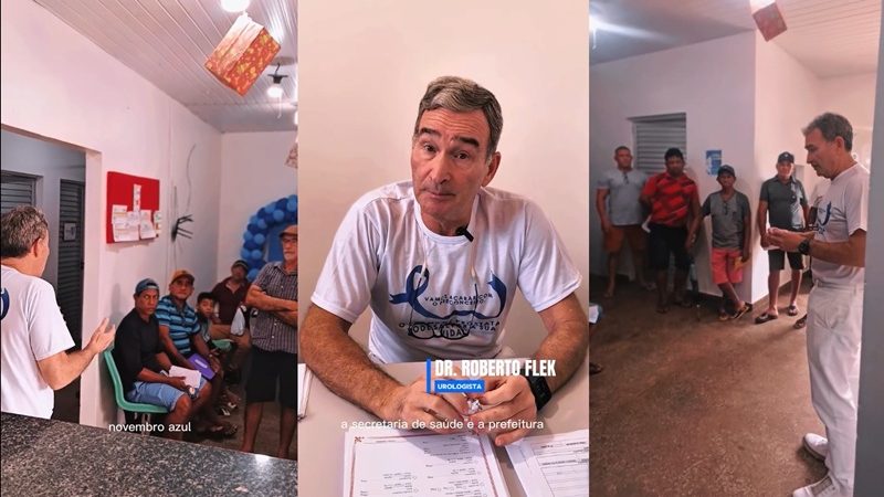 Prefeitura de Caapiranga realiza mutirão da saúde do homem com o Novembro Azul