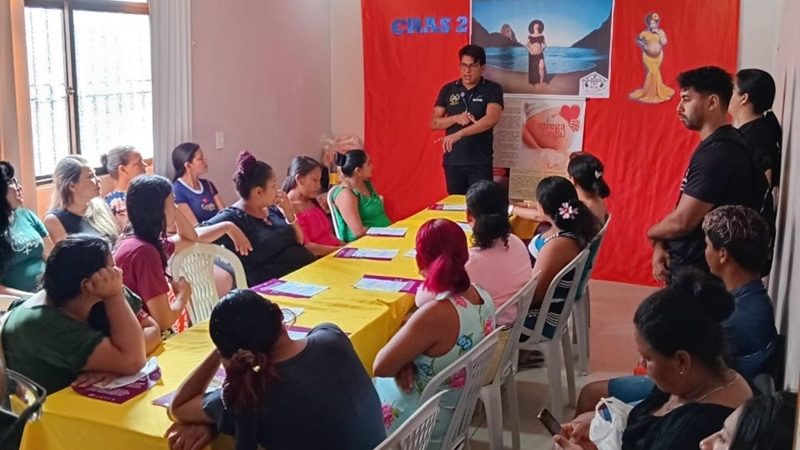 Encontro Mensal do Projeto Sementes do Amanhã reúne gestantes no CRAS 2