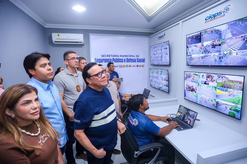 Prefeitura de Coari inaugura nova estrutura do CIOPS e amplia monitoramento com mais de 500 câmeras