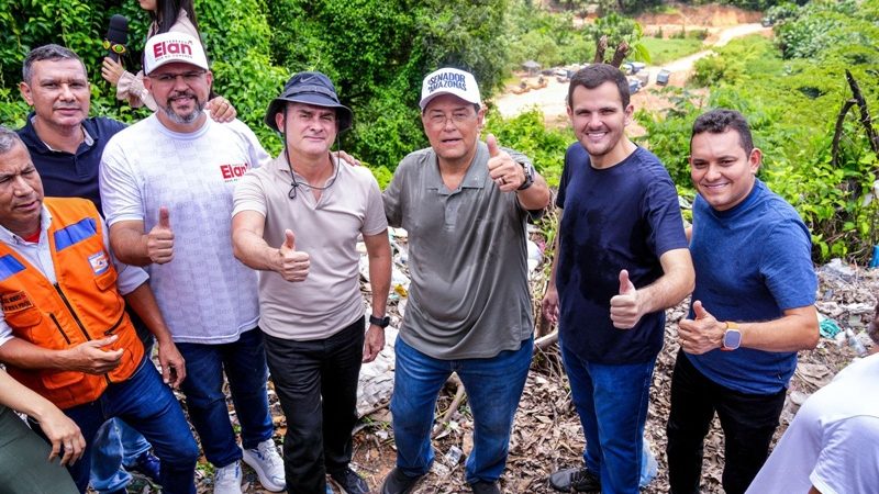 Com emenda de Eduardo Braga, Prefeitura inicia obras emergenciais em 13 áreas de risco em Manaus