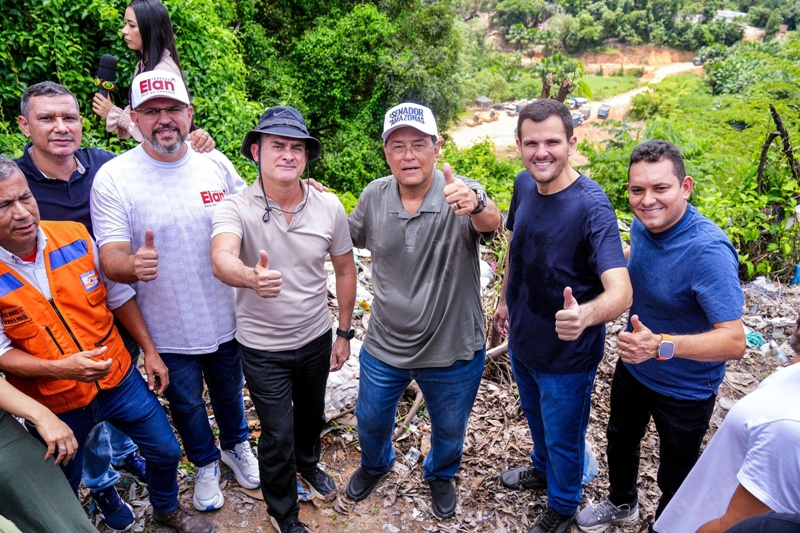 Com emenda de Eduardo Braga, Prefeitura inicia obras emergenciais em 13 áreas de risco em Manaus