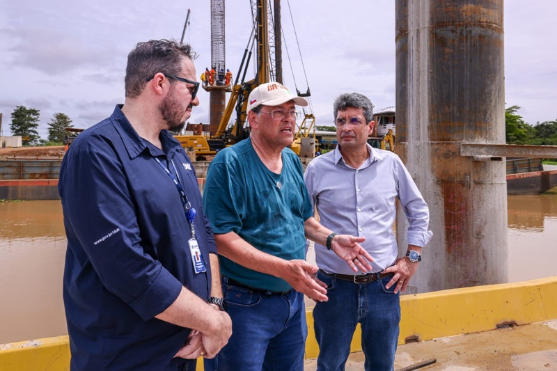 Ponte sobre o rio Autaz Mirim entra na fase final e deve ser entregue em março na BR-319